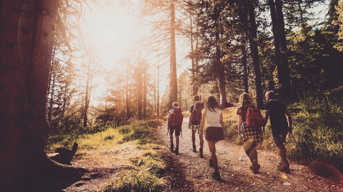Adventures on the Dolomites: family together